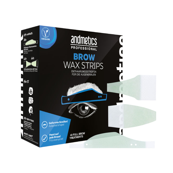 Brow  Wax Strips Men Professional 40